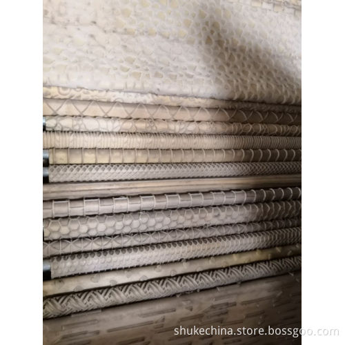 Flannel Shining Jacquard cloud design Knitting Fabric